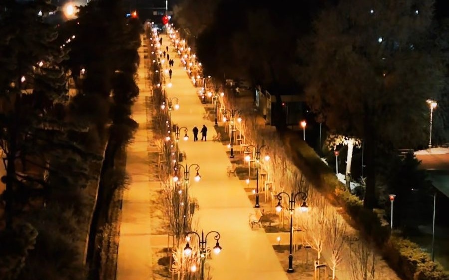 Новый пешеходный бульвар появился на улице Пушкина в Алматы