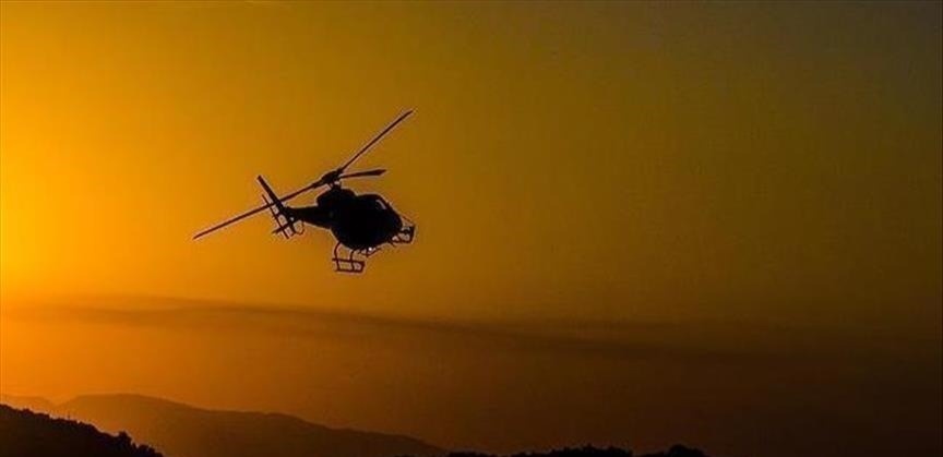 Туристический вертолет с тремя людьми пропал в Японии