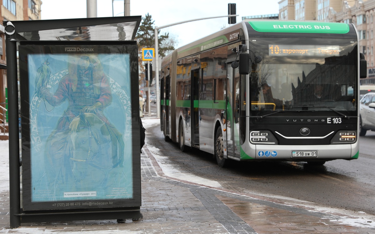 В Астане запускают новые экспресс-маршруты автобусов c 25 января