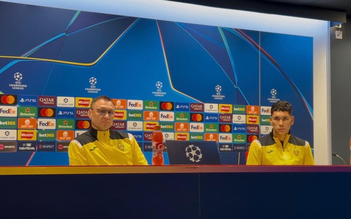 Есть свои цели и задачи: Рафаэль Уразбахтин и Темирлан Анарбеков из «Кайрата» о матче с «Арсеналом»