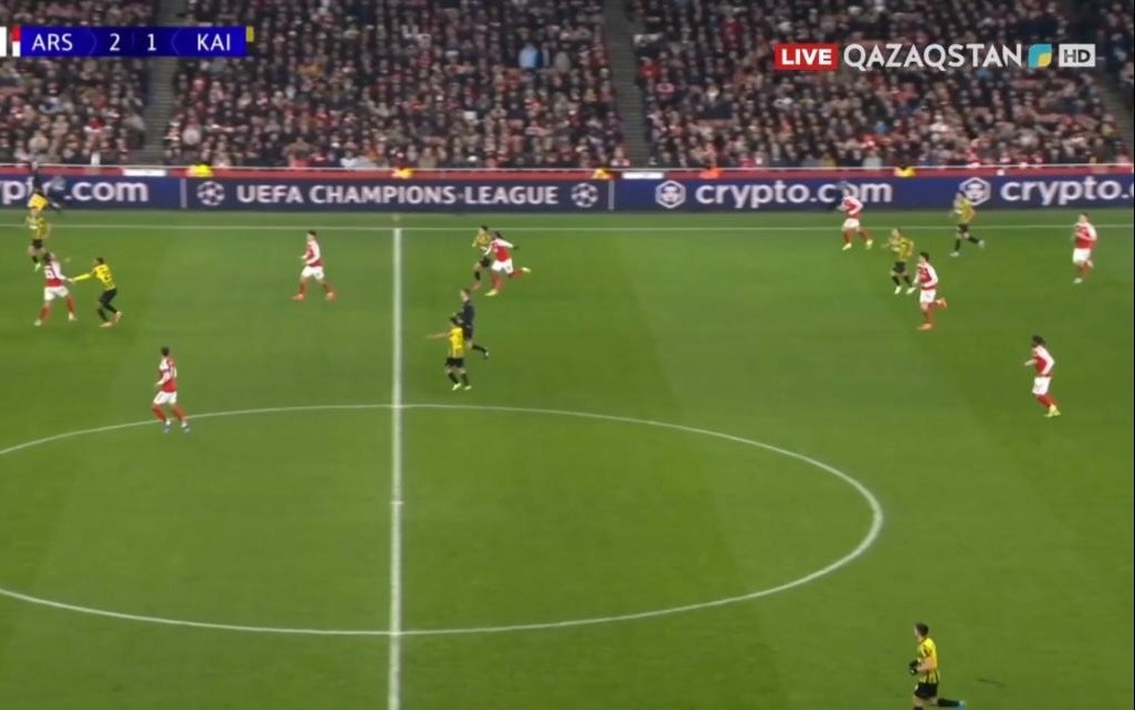 Кай Хаверц вывел «Арсенал» вперед в игре с «Кайратом»