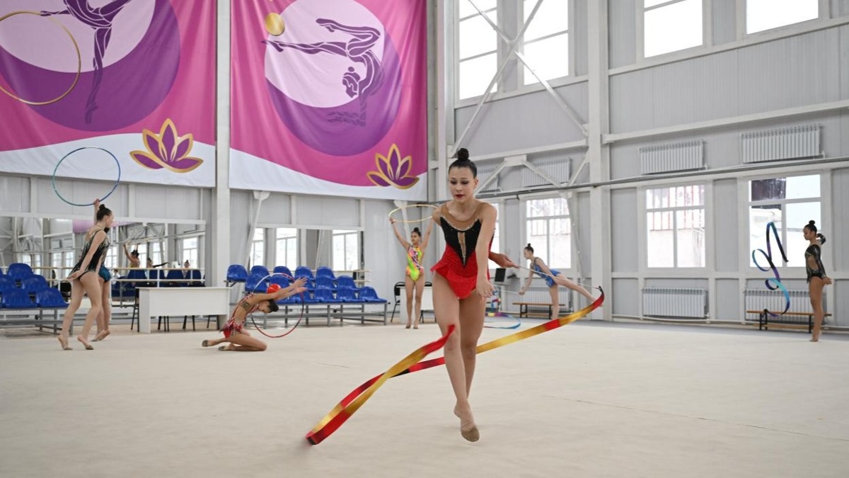 Первый специализированный зал художественной гимнастики открыт в области Жетысу
