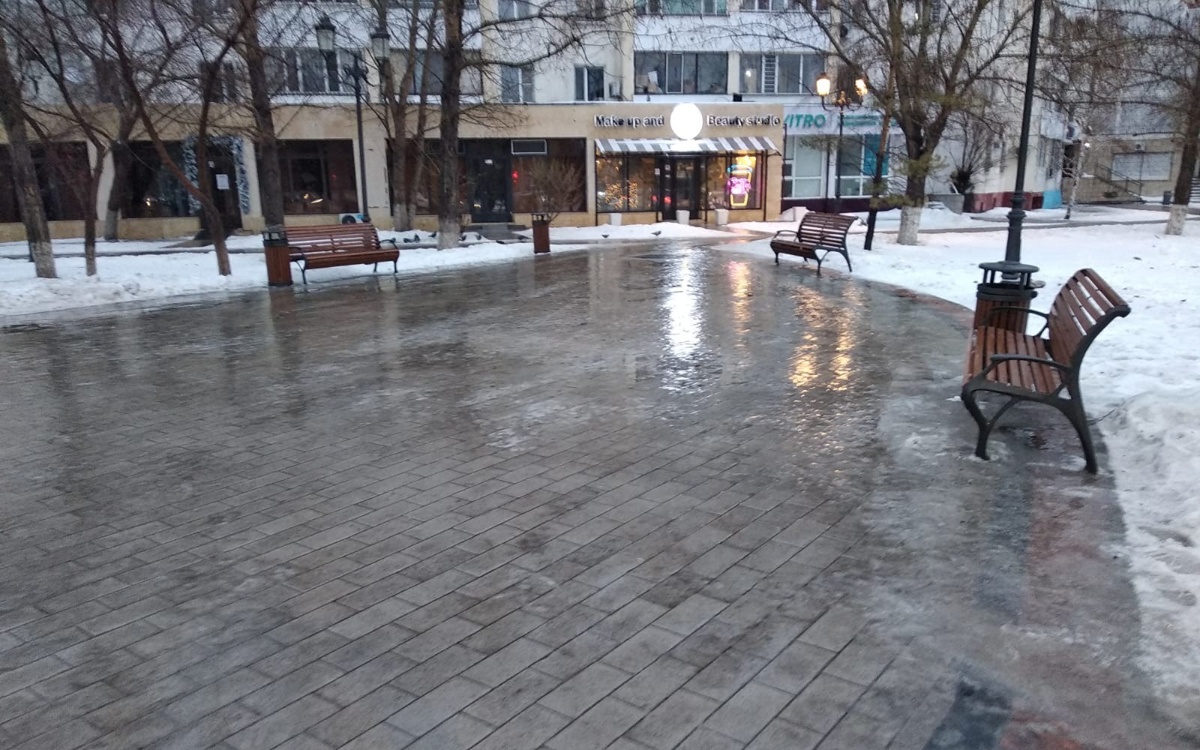 Почти 500 уличных травм зафиксировали в Усть-Каменогорске с начала февраля