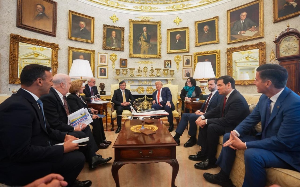 Трамп встретился с президентом Колумбии в Белом доме