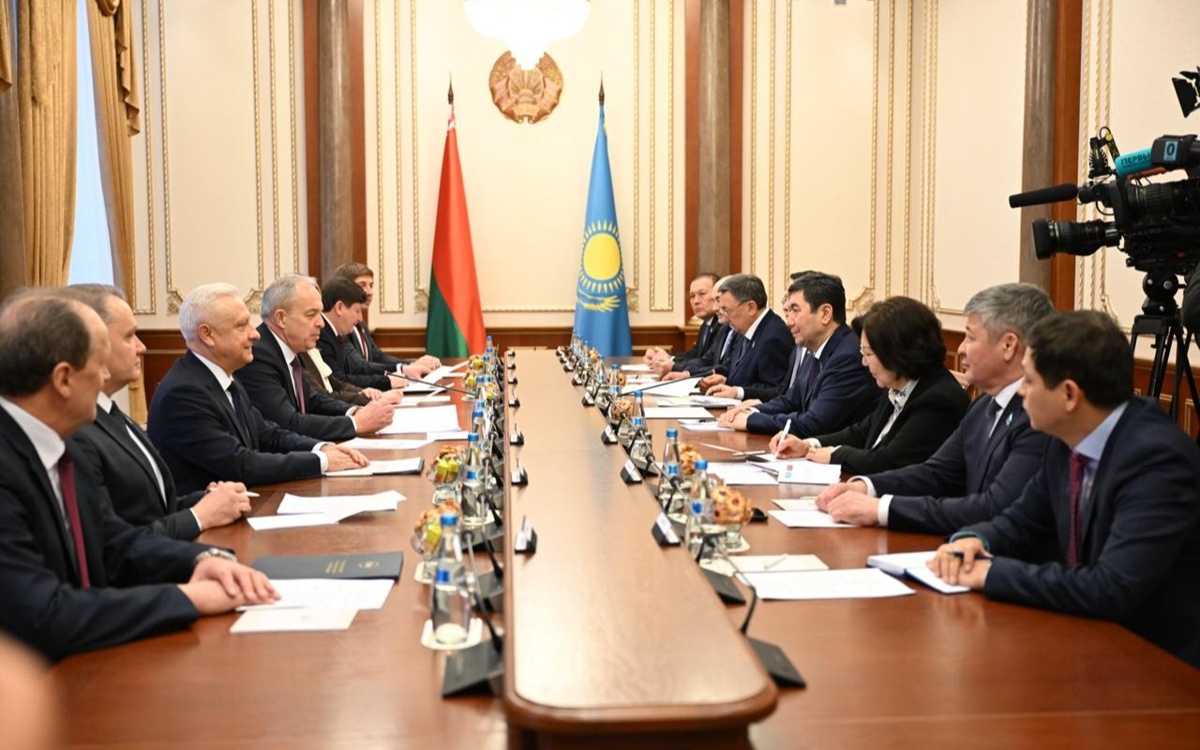 Ерлан Кошанов посетил Республику Беларусь с официальным визитом