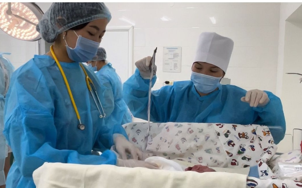 Малыш-батыр весом более шести килограммов родился в Туркестанской области