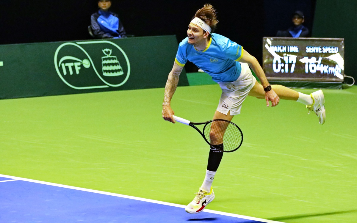 Кубок Дэвиса: матч Казахстан – Монако в фотообъективе Kazinform