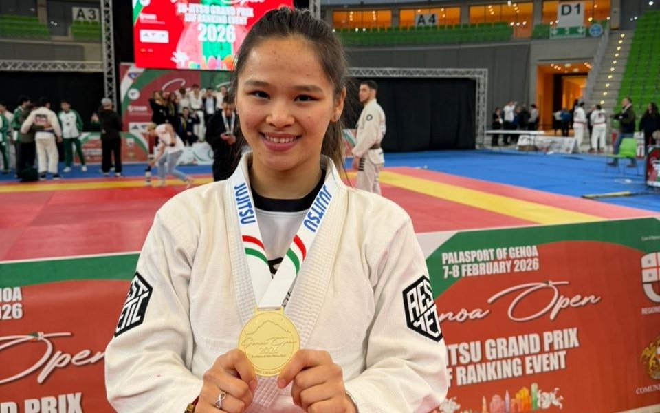 Казахстанка выиграла рейтинговый турнир по джиу-джитсу в Италии