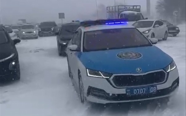 В Жамбылской области ожидаются сильный снег и метель