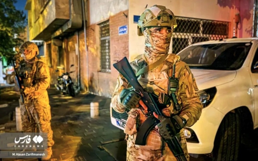 Израильские беспилотники атаковали позиции сил безопасности в Тегеране