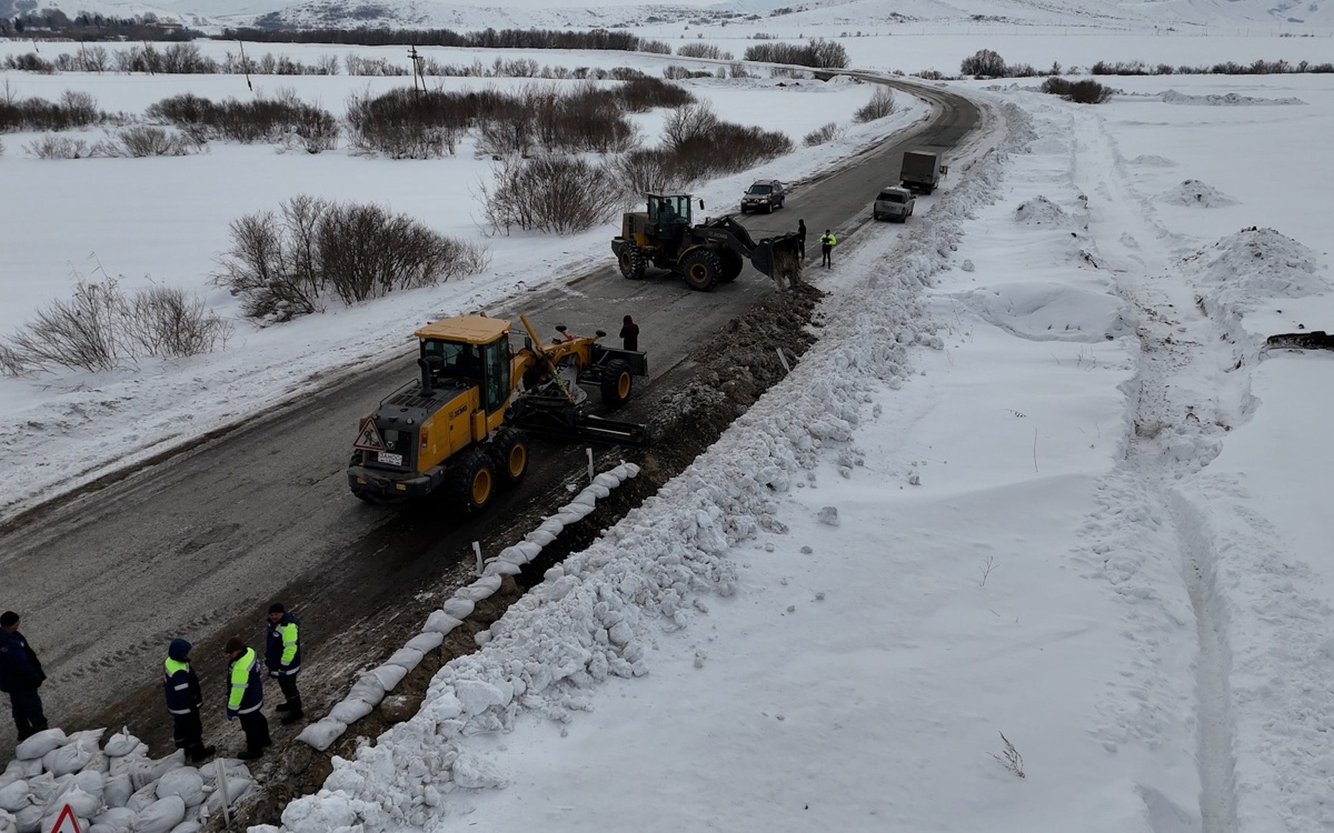 Почти втрое сократилось число паводкоопасных участков на трассах ВКО