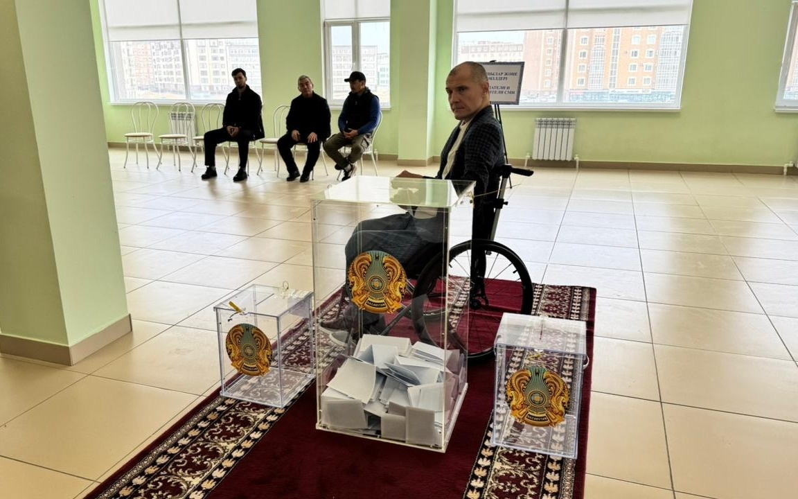 Условия для голосования для лиц с инвалидностью созданы в Мангистауской области