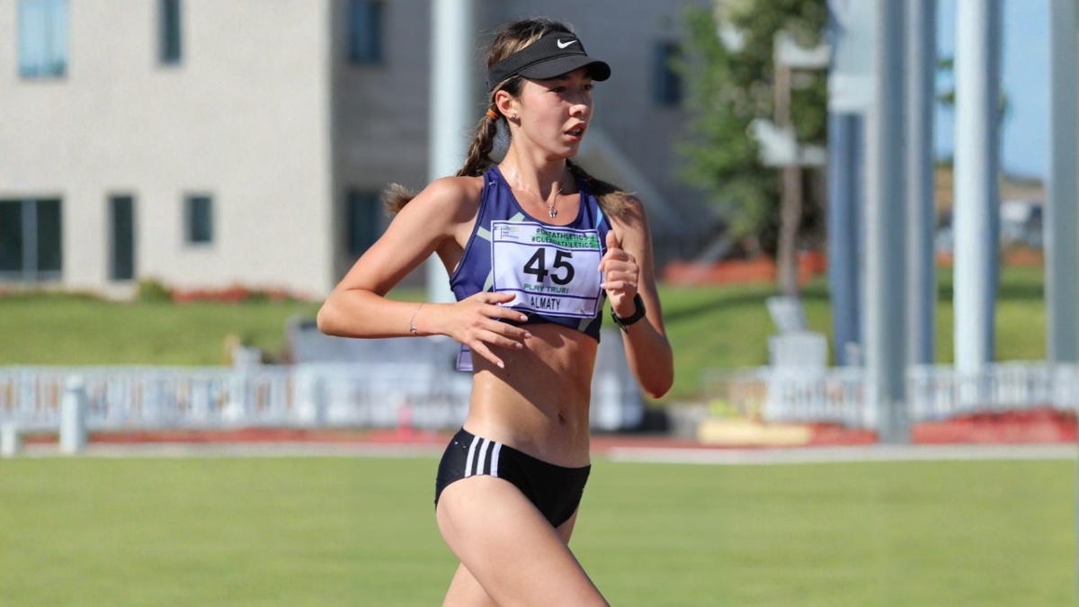 21-летняя казахстанка стала вице-чемпионкой Азии по легкой атлетике