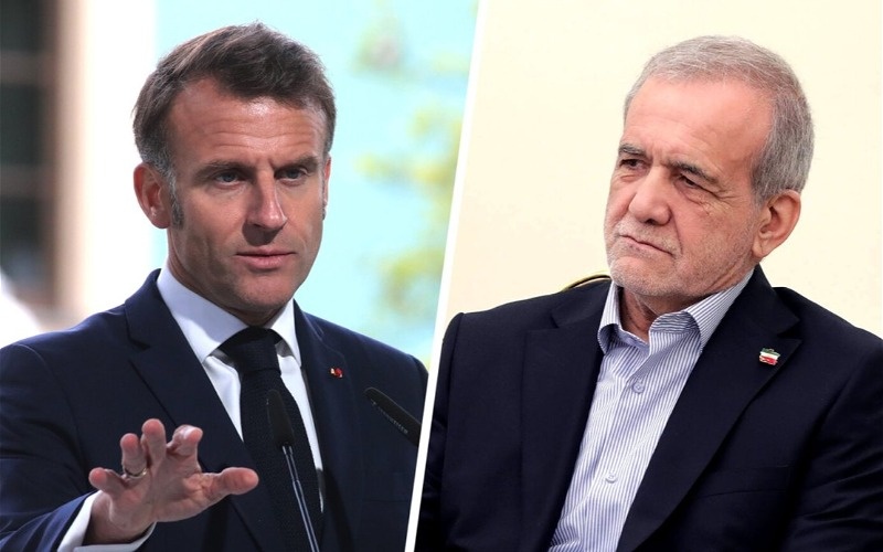 Макрон призвал Пезешкиана прекратить атаки на страны Ближнего Востока