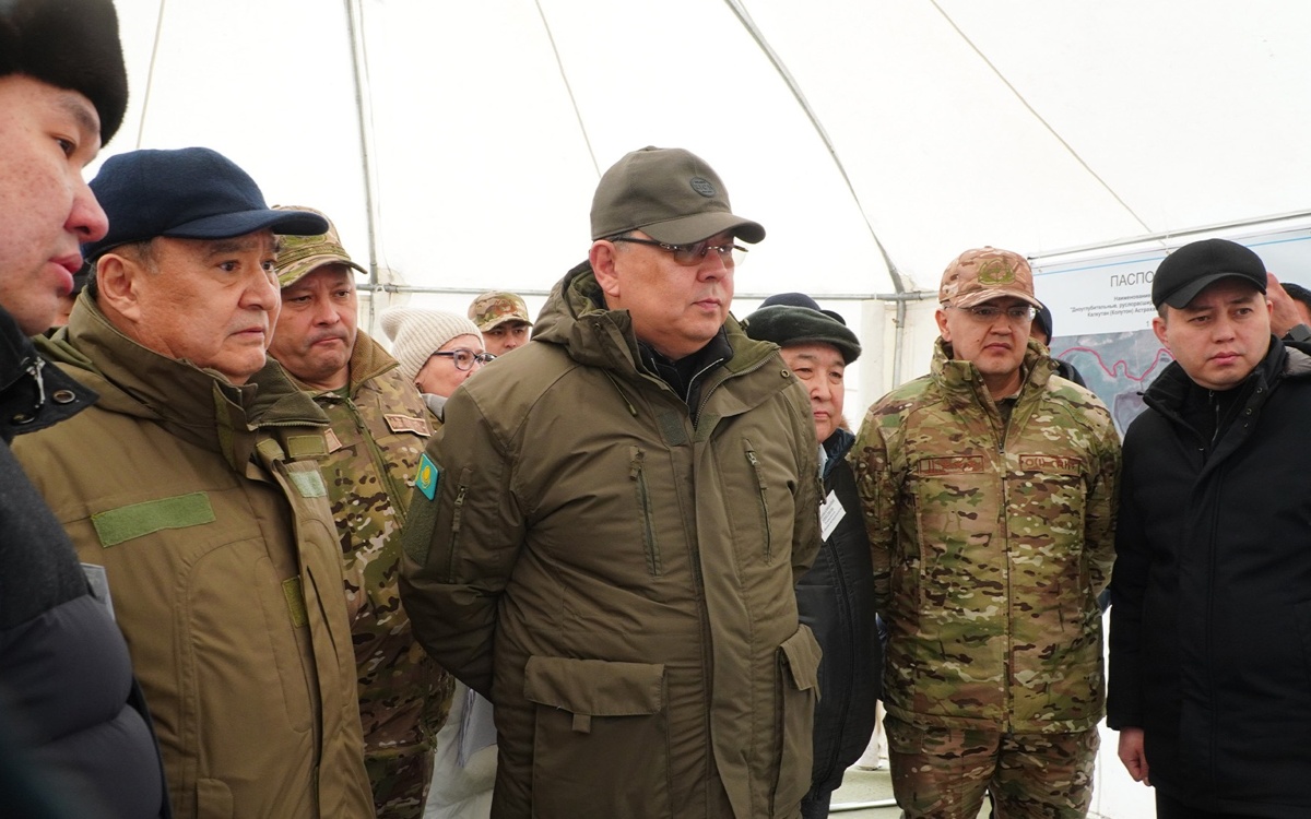 Канат Бозумбаев проверил подготовку к паводкам в Акмолинской области