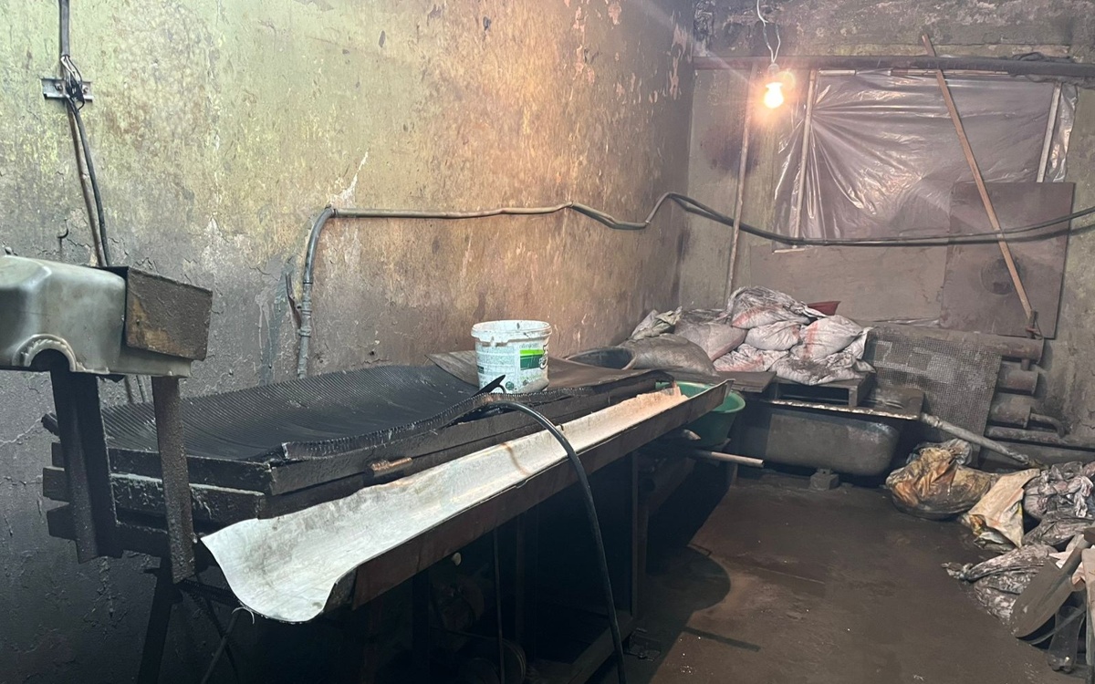 Подпольный цех по незаконной добыче золота ликвидировали в Акмолинской области