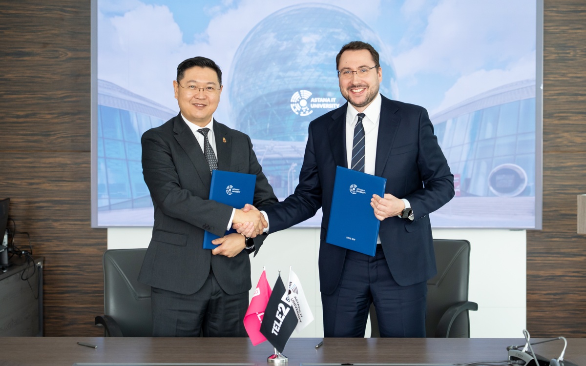 Меморандум о сотрудничестве подписан между Tele2/Altel и Astana IT University