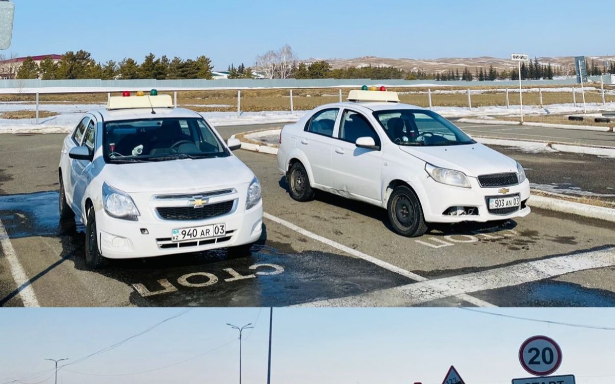 Автодром для сдачи практического экзамена на права возобновил работу в Кокшетау