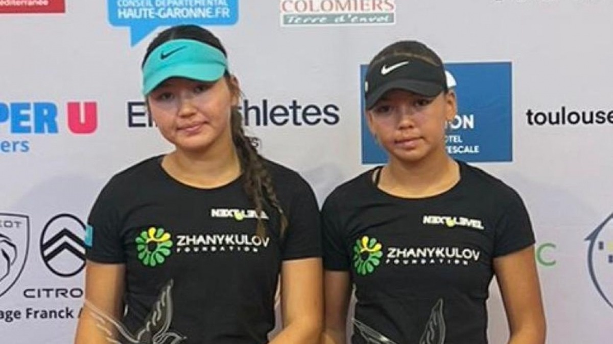 Казахстанские сестры-теннисистки стали финалистками турнира ITF Juniors во Франции