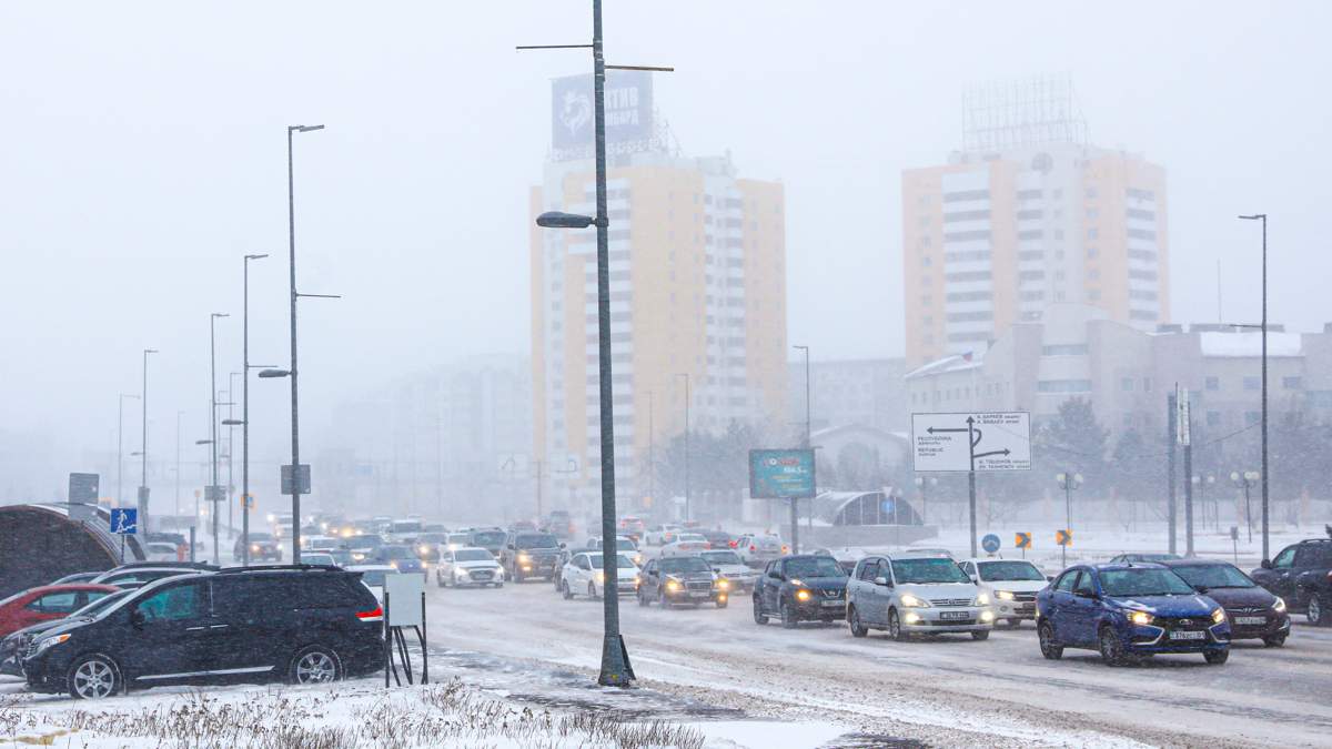 Туман и гололед ожидаются в большинстве регионов Казахстана