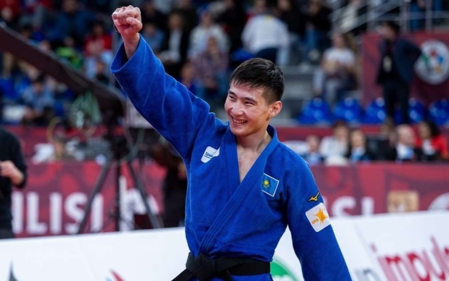 Дзюдоист Нурканат Серикбаев завоевал золото на турнире Grand Slam в Грузии