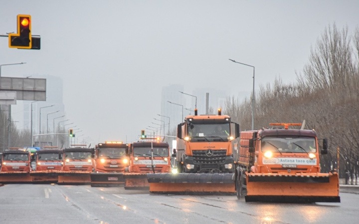 Штормовое предупреждение объявили в Астане и 13 регионах