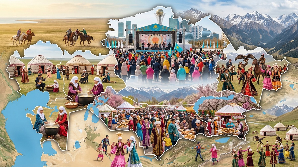 Как отмечают Наурыз в разных регионах Казахстана: главные отличия