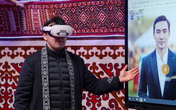 В Кокшетау установили рекорды Казахстана во время празднования Наурыза