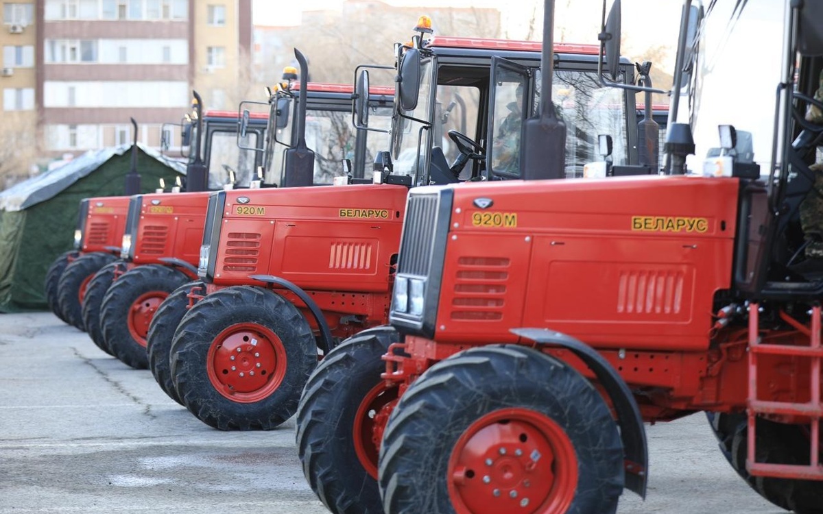 Лесным хозяйствам Актюбинской области передали новую технику