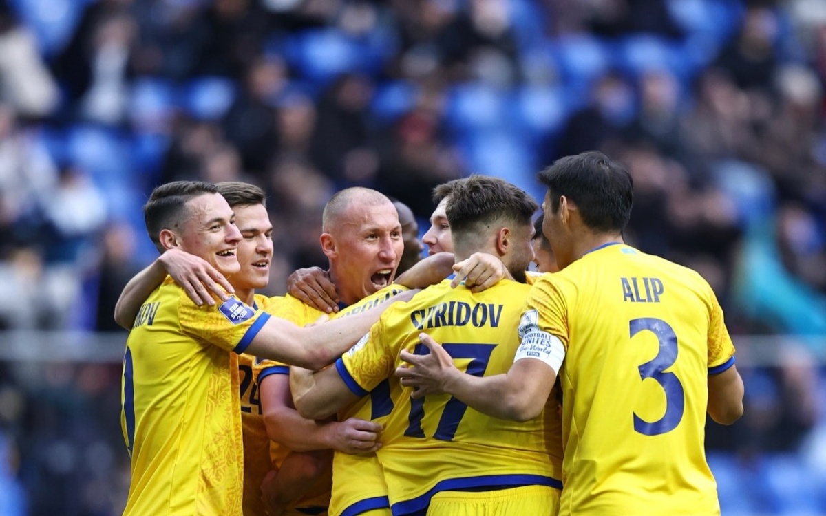 Сборная Казахстана одержала первую победу в истории FIFA Series