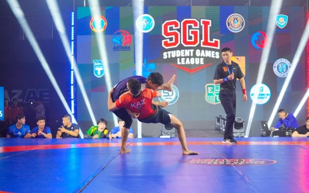Турнир Student Games League по грэпплингу прошел в Астане
