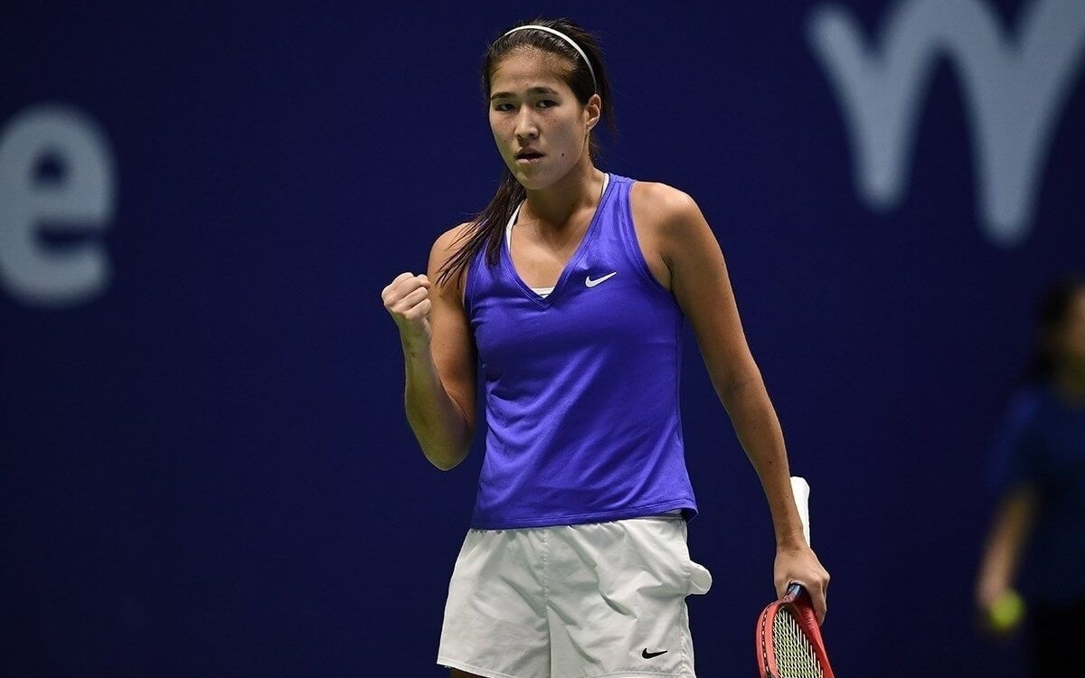 Двойной успех Жибек Куламбаевой на ITF W15: парный финал и полуфинал в одиночке