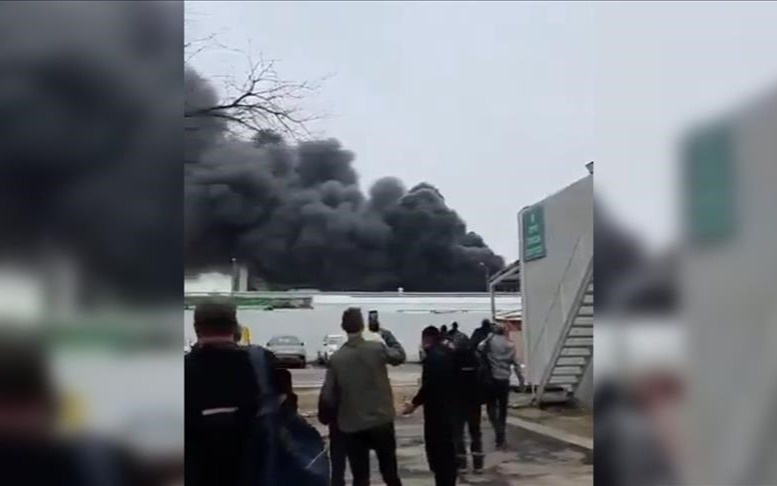 Пожар произошел в промышленной зоне в Израиле после удара Ирана