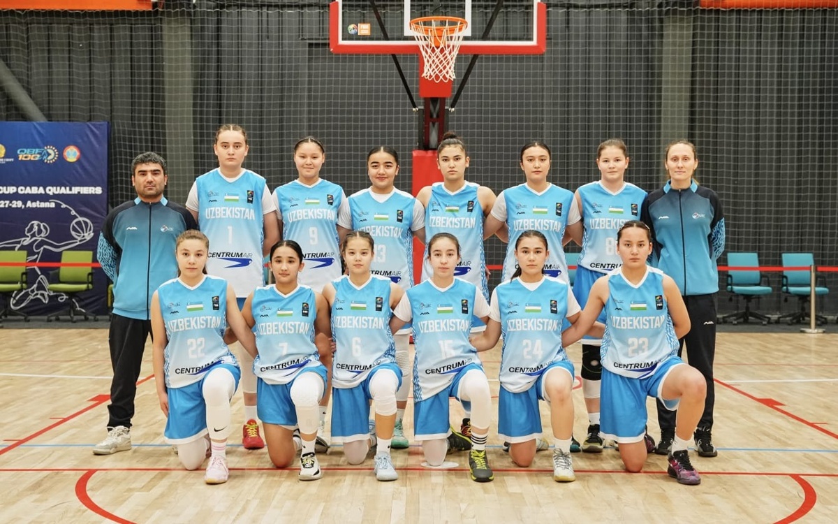 Казахстанки представят Центральную Азию на юношеском Кубке Азии по баскетболу