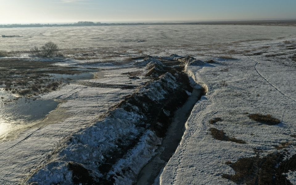 42 населенных пункта Жамбылской области находятся в зоне подтопления