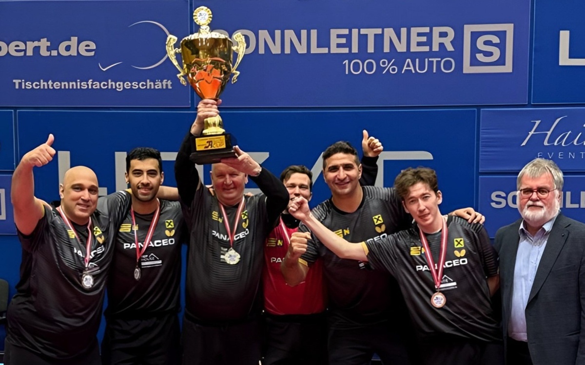 Братья Кенжигуловы выиграли медали на Кубке Австрии по настольному теннису