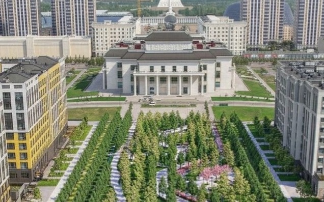Новые точки притяжения в Астане: началось строительство аллеи «Мыңжылдық»