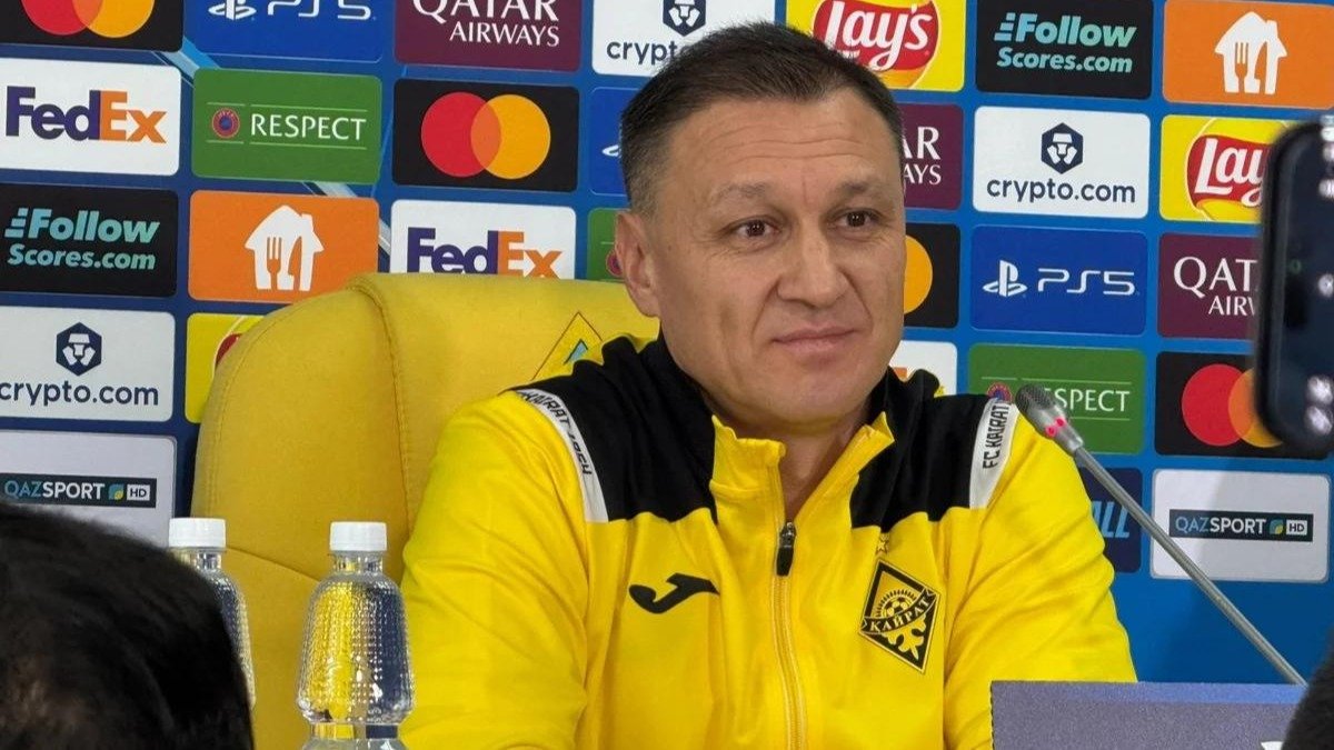 «Тщательно разобрали соперника»: тренер «Кайрата» о разгроме «Астаны»