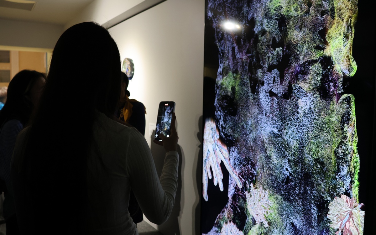 В Астане открылась выставка корейской медиахудожницы Хван Сонджон