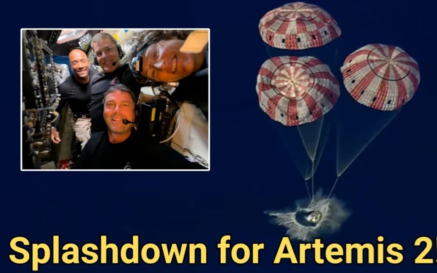 Астронавты «Артемиды-2» вернулись с Луны — впервые за полвека