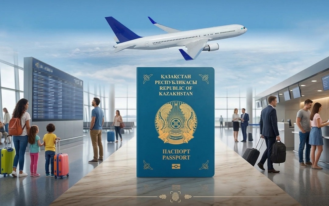 Казахстан улучшил позиции в мировом рейтинге паспортов