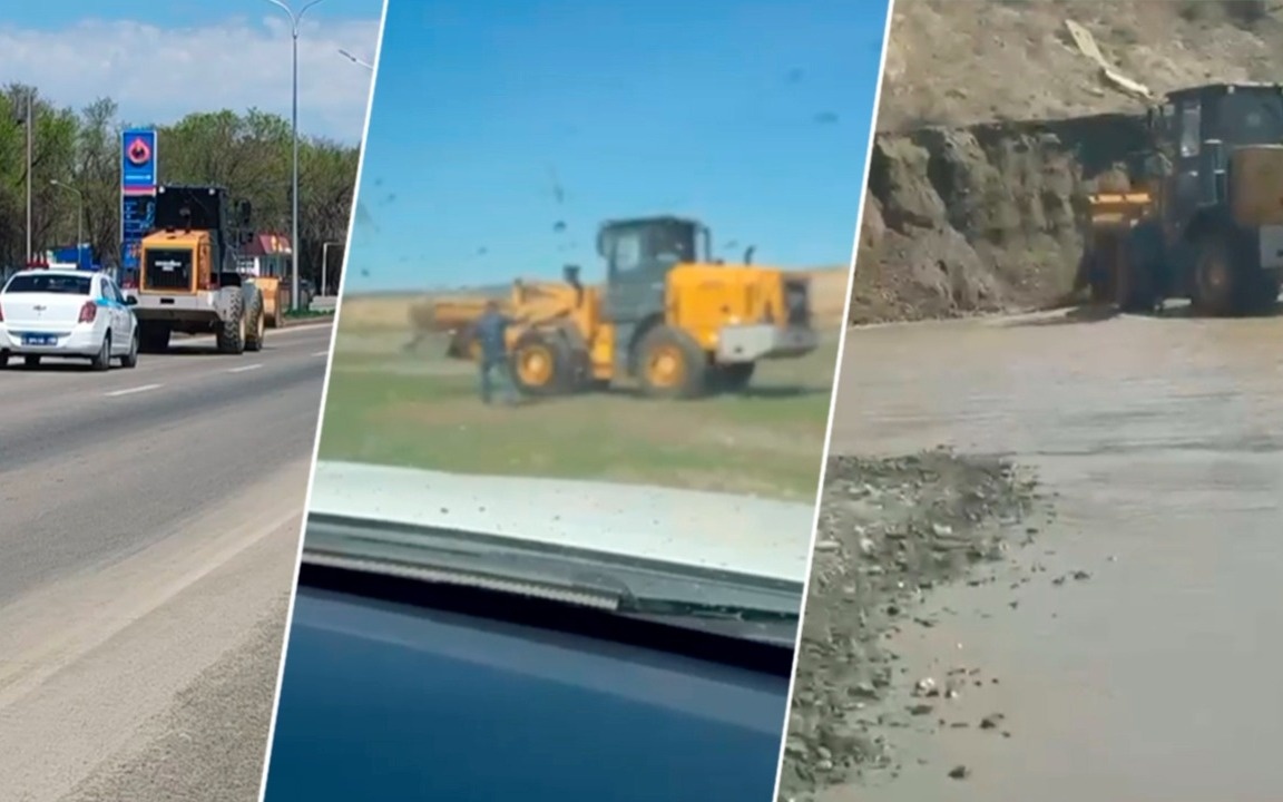 Незаконную добычу гравия выявили на реке Балыкты в Талдыкоргане