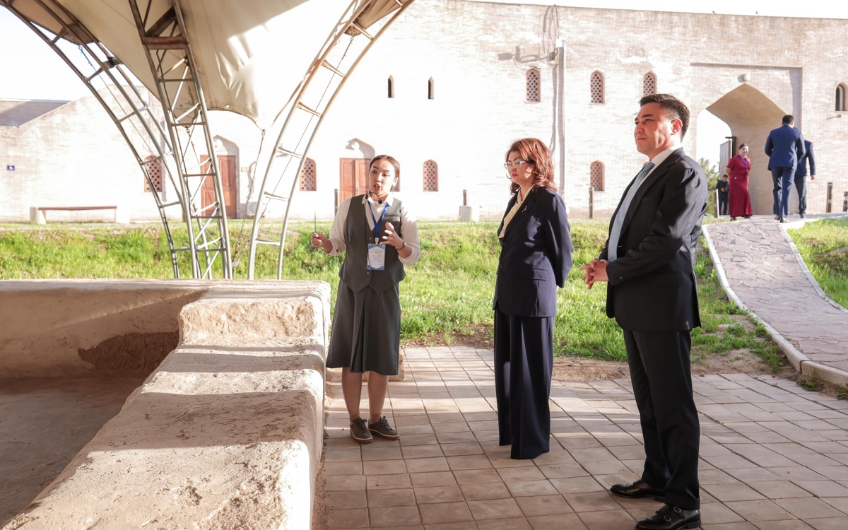 Аида Балаева оценила туристический потенциал Шымкента