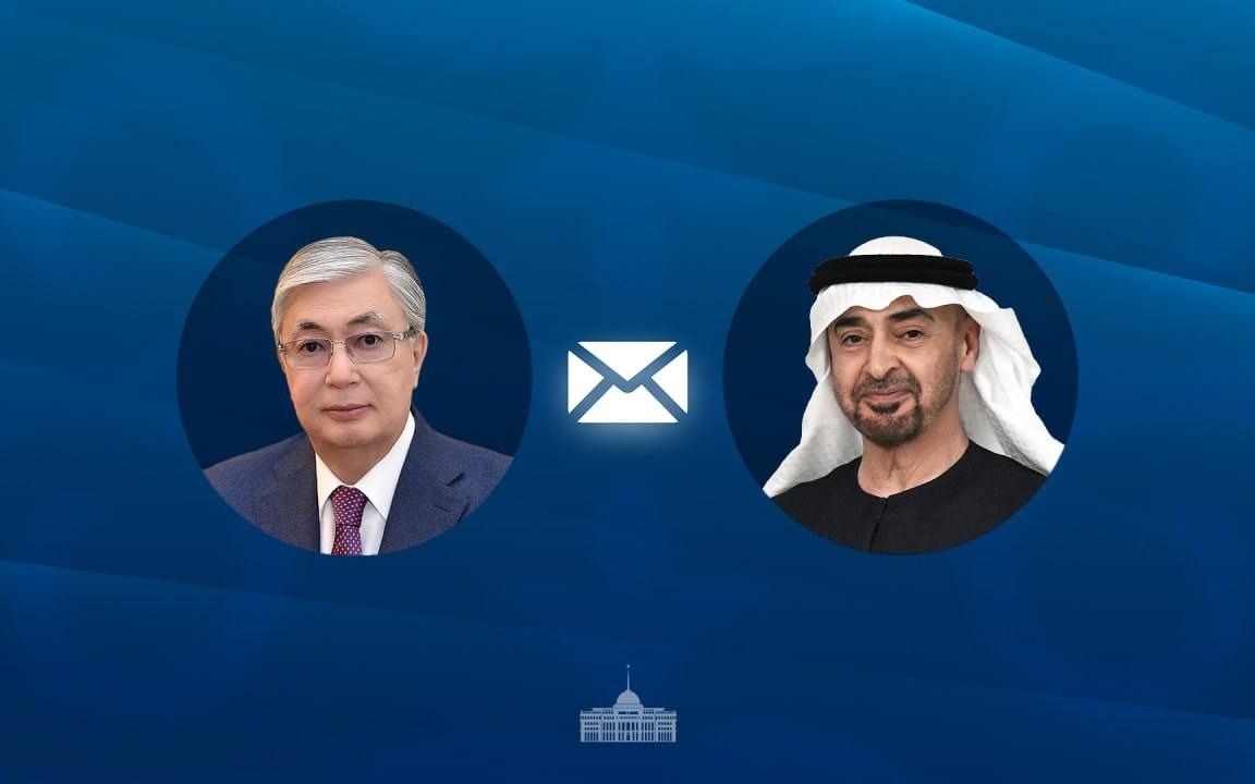 Президент Казахстана выразил поддержку ОАЭ в связи с ситуацией на Ближнем Востоке