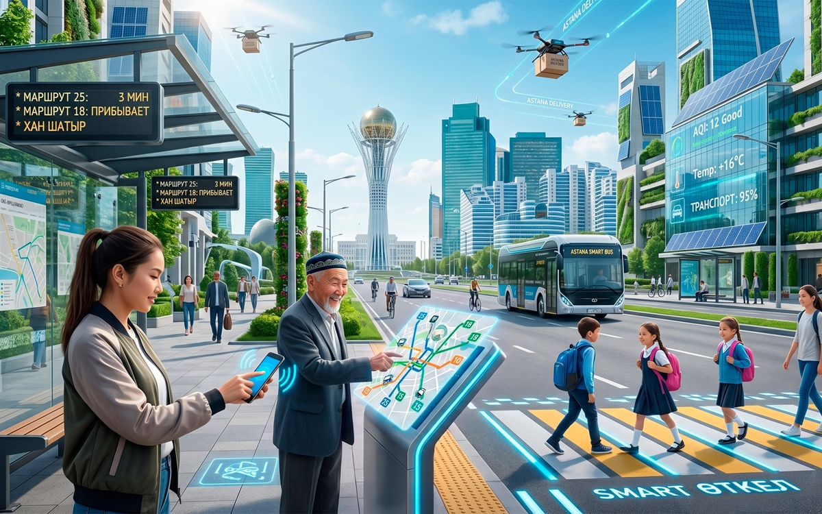 Казахстан создает единый «цифровой фундамент» для умных городов