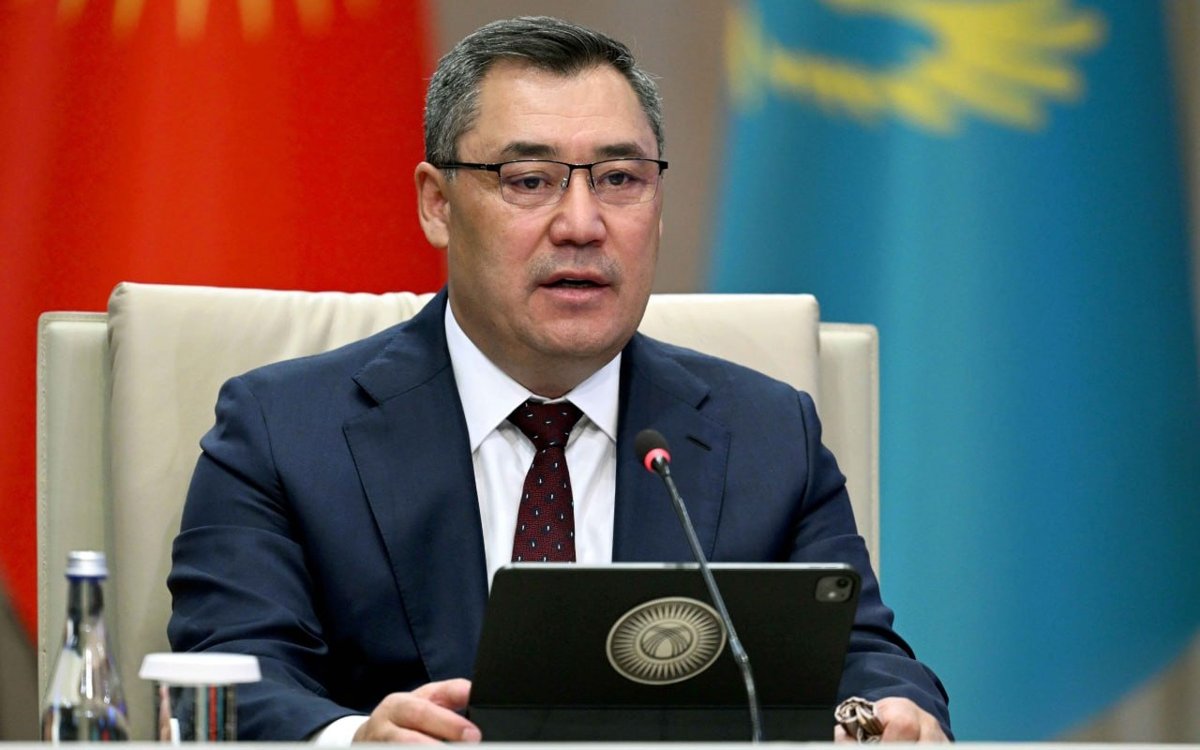 Садыр Жапаров призвал к справедливому распределению водных ресурсов в ЦА