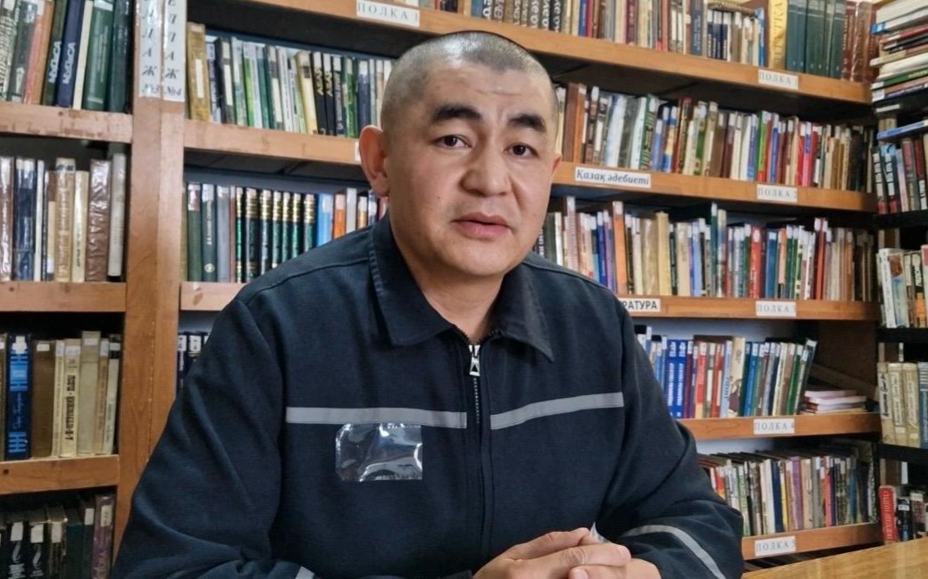 Шайза Курманкажы прочел 5000 книг в колонии