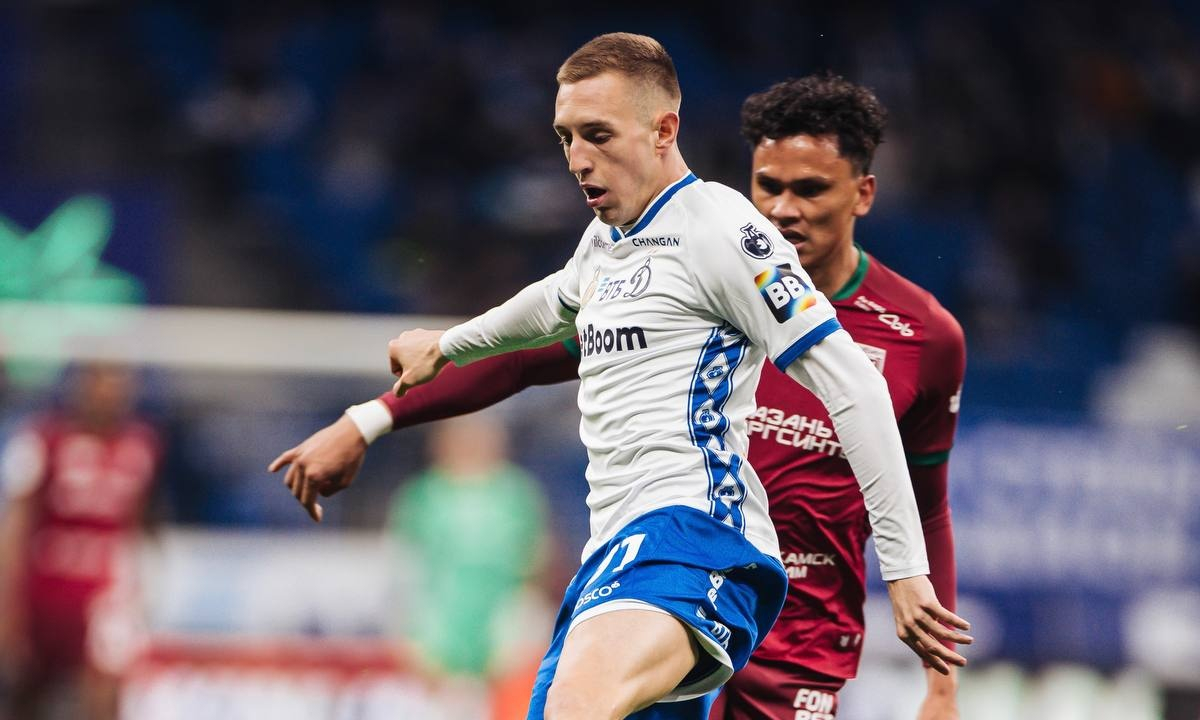 «Рубин» обыграл «Динамо» в матче РПЛ