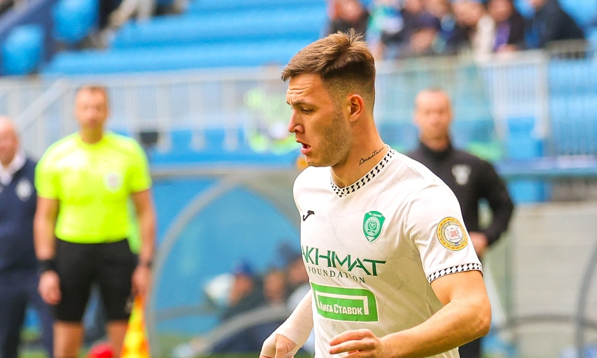 Самородов получил 6,8 за матч «Ахмата» с «Балтикой»