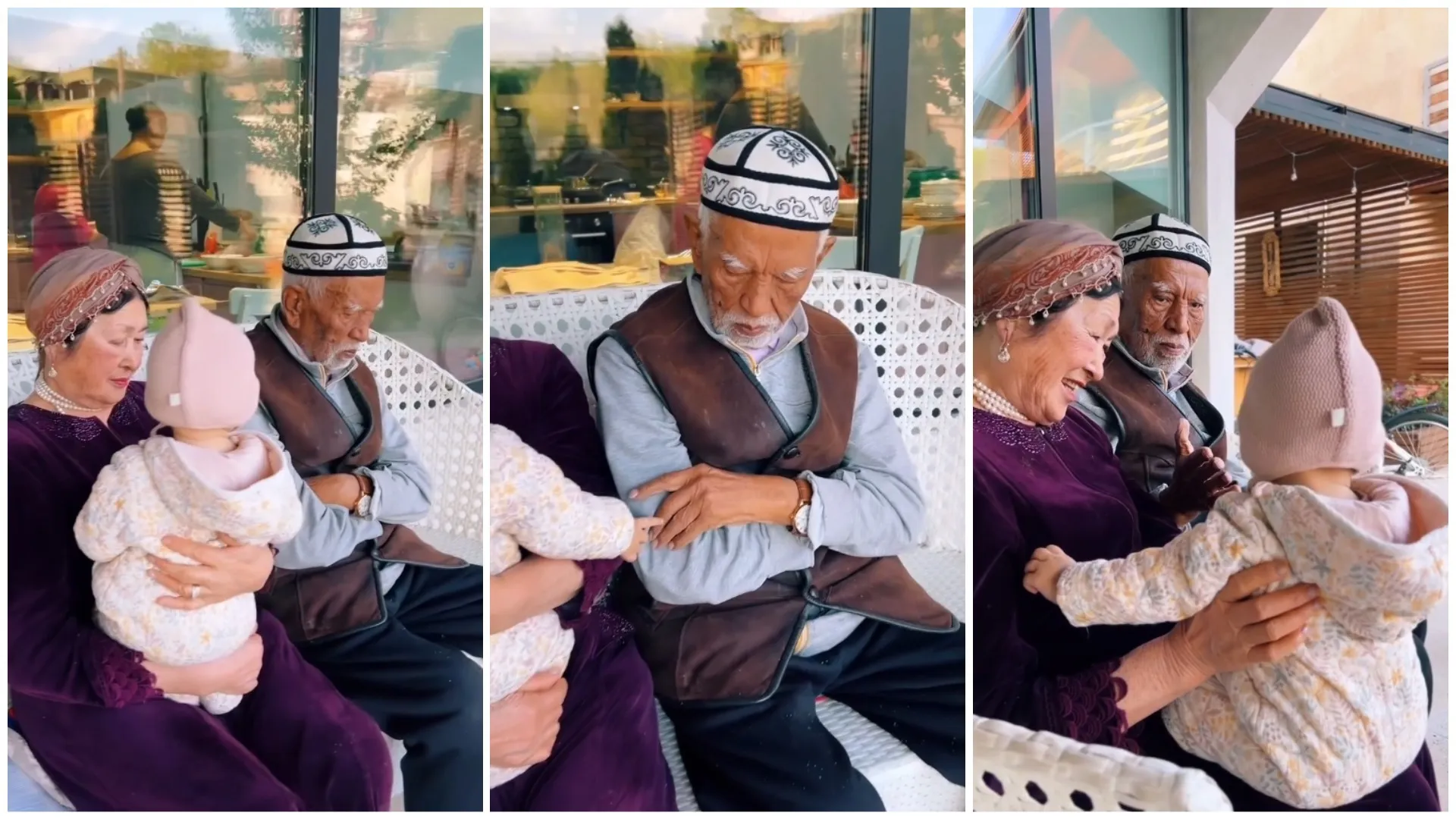 Беркут показал видео с родителями и дочерью Латифой